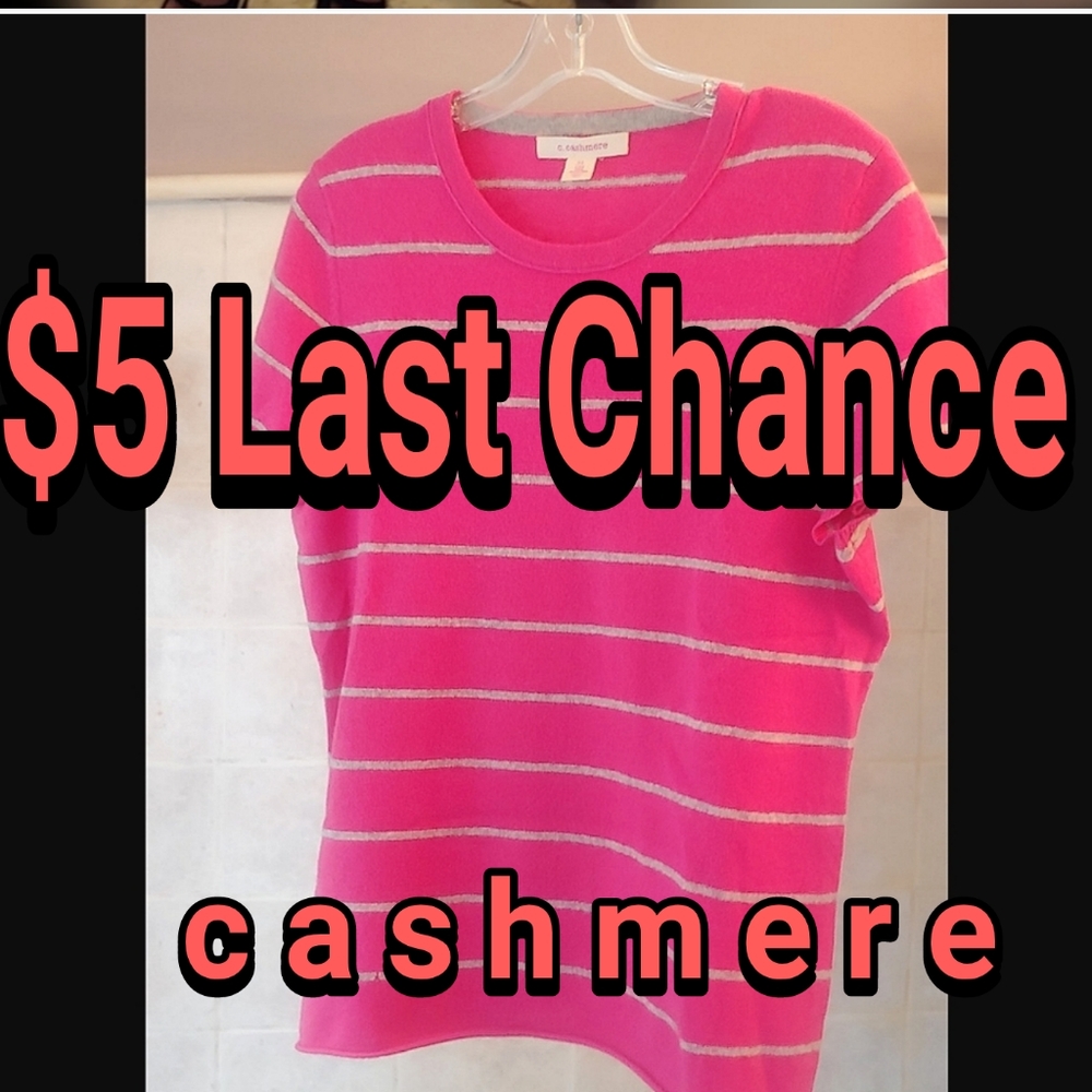 double cashmere preppy sweater XL